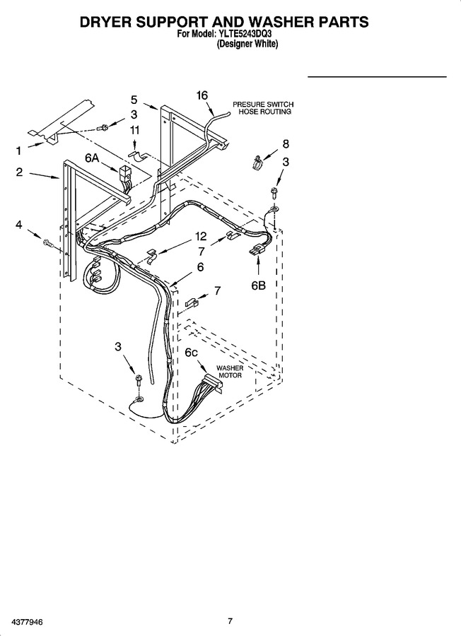 Diagram for YLTE5243DQ3