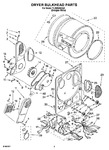 Diagram for 04 - Dryer Bulkhead Parts