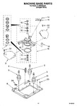 Diagram for 09 - Machine Base Parts