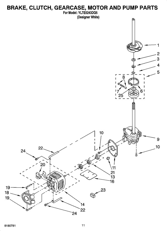 Diagram for YLTE5243DQ5