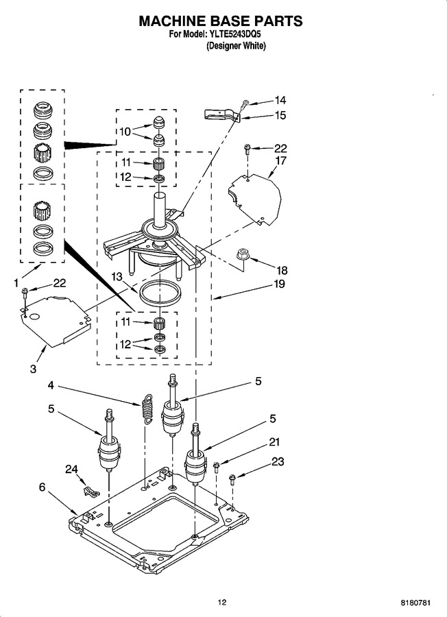 Diagram for YLTE5243DQ5