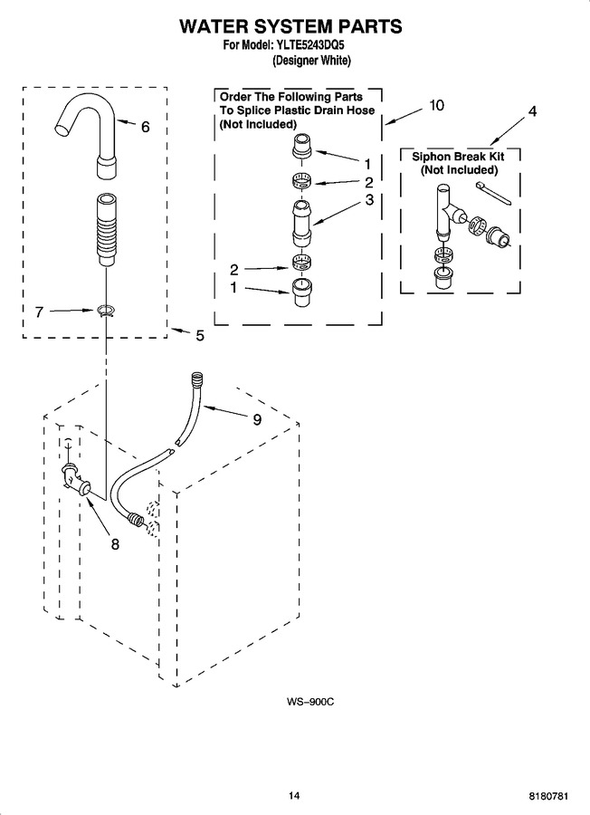 Diagram for YLTE5243DQ5