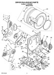 Diagram for 04 - Dryer Bulkhead Parts