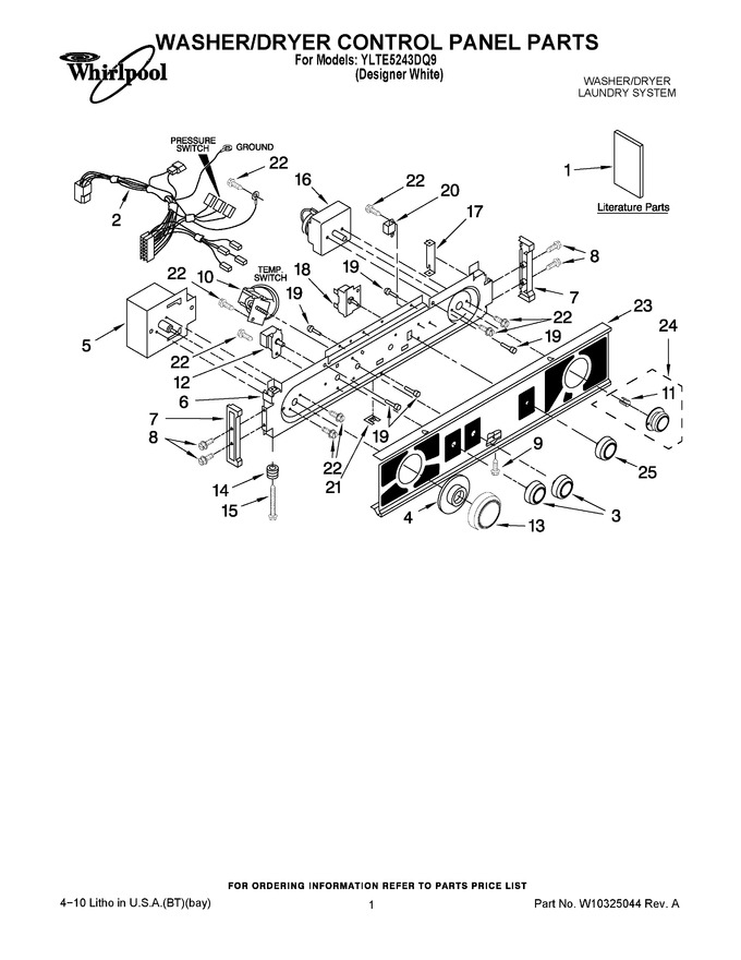 Diagram for YLTE5243DQ9