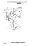 Diagram for 05 - Dryer Support And Washer Parts