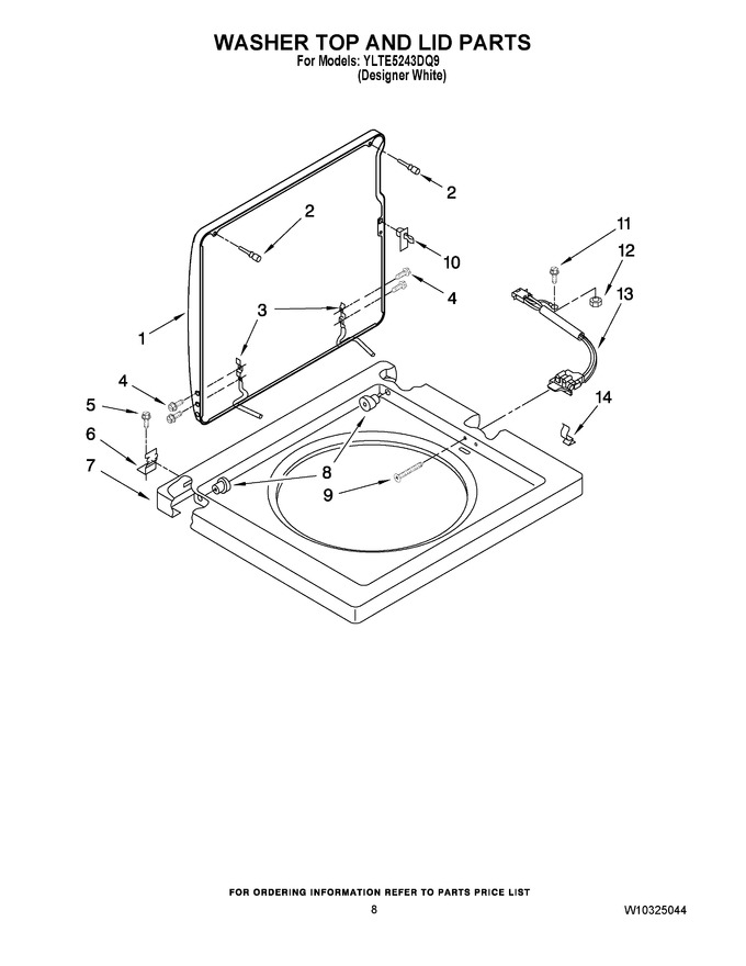 Diagram for YLTE5243DQ9