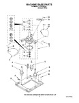 Diagram for 09 - Machine Base Parts