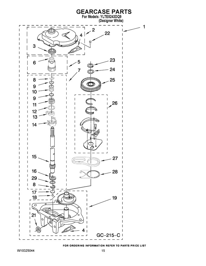 Diagram for YLTE5243DQ9