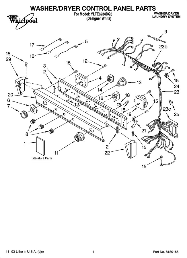 Diagram for YLTE6234DQ3