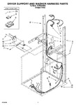 Diagram for 05 - Dryer Support And Washer Harness Parts