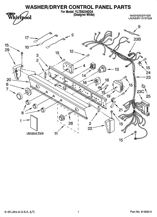 Diagram for YLTE6234DQ4