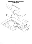 Diagram for 06 - Washer Top And Lid Parts