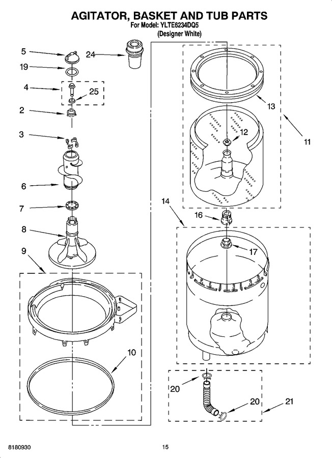 Diagram for YLTE6234DQ5