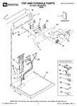 Diagram for 01 - Top And Console Parts