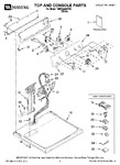 Diagram for 01 - Top And Console Parts