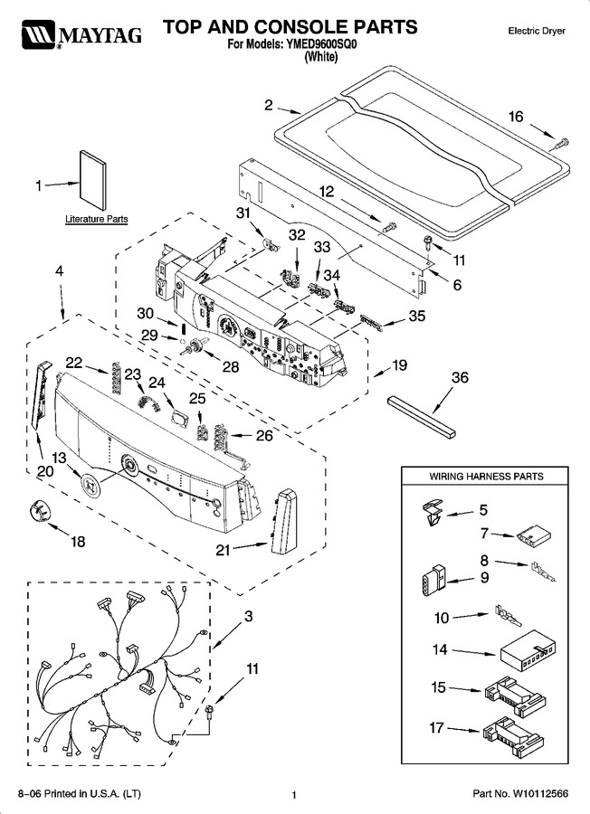 Diagram for YMED9600SQ0