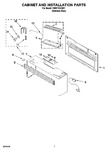 Diagram for 06 - Cabinet And Installation Parts