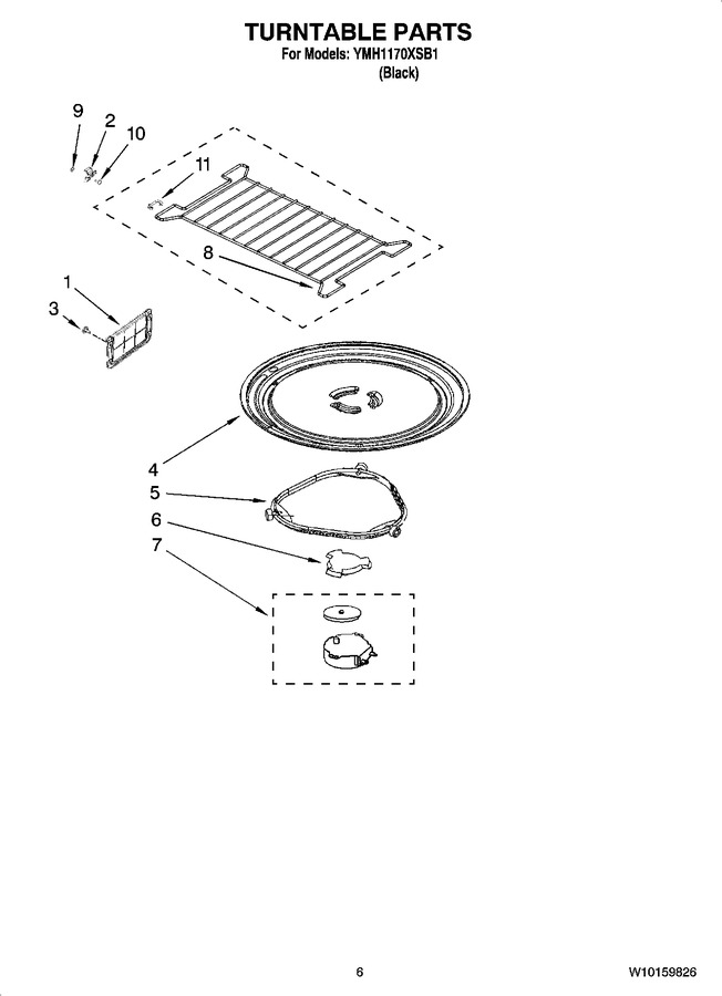 Diagram for YMH1170XSB1