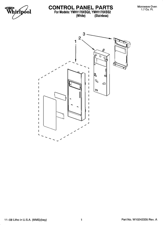 Diagram for YMH1170XSS2