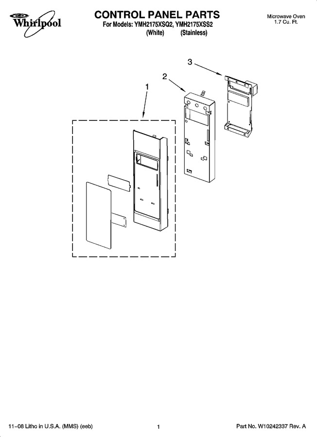 Diagram for YMH2175XSQ2