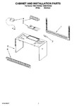 Diagram for 06 - Cabinet And Installation Parts