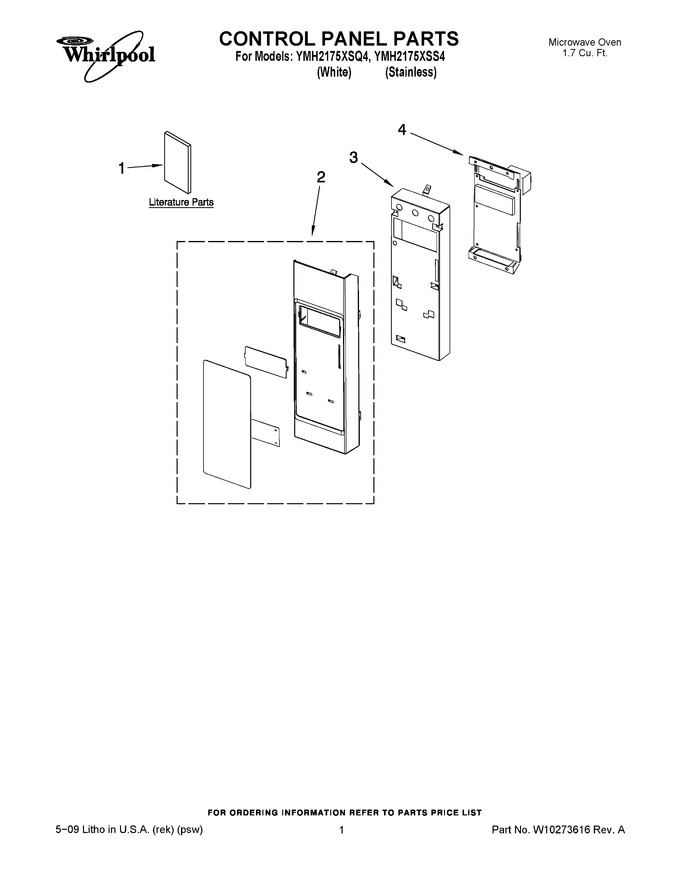 Diagram for YMH2175XSS4