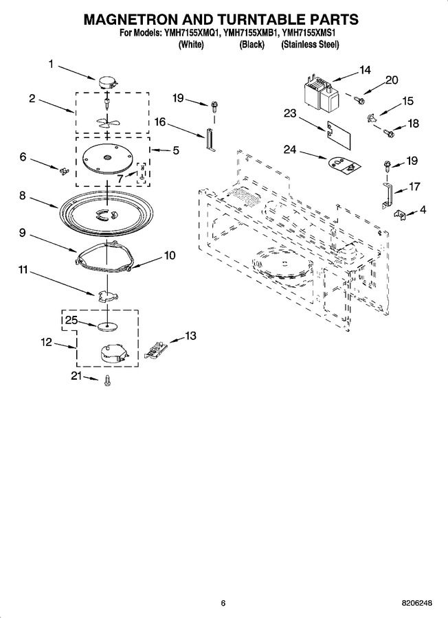 Diagram for YMH7155XMS1