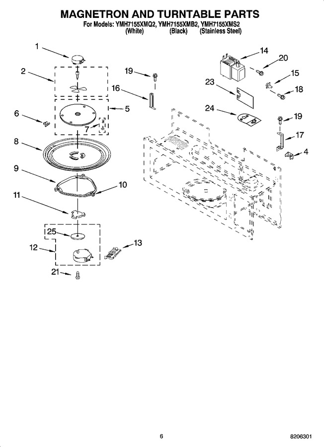 Diagram for YMH7155XMQ2