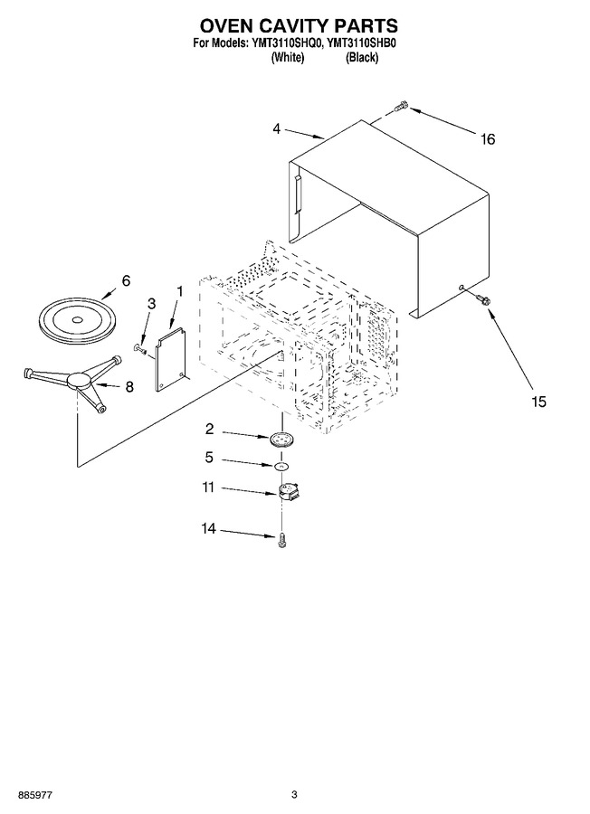 Diagram for YMT3110SHQ0