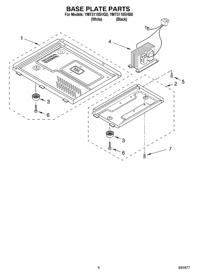 Diagram for YMT3110SHB0