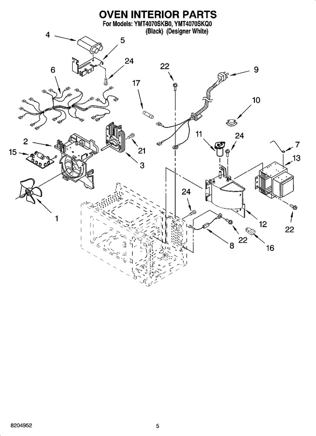 Diagram for YMT4070SKQ0