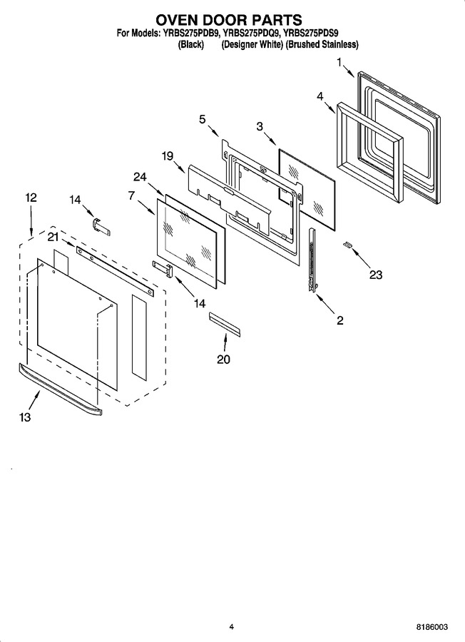 Diagram for YRBS275PDS9