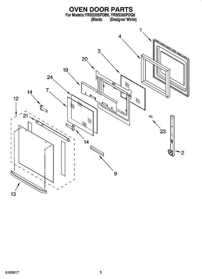 Diagram for YRBS305PDQ6