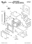 Diagram for 01 - Oven Parts