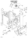 Diagram for 02 - Cabinet Parts