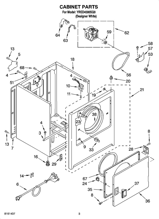 Diagram for YRED4300SQ0