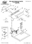 Diagram for 01 - Top And Console Parts