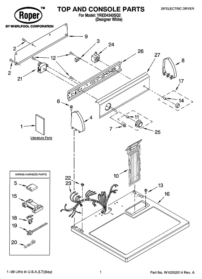 Diagram for YRED4340SQ2