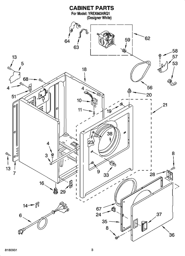 Diagram for YREX6634RQ1