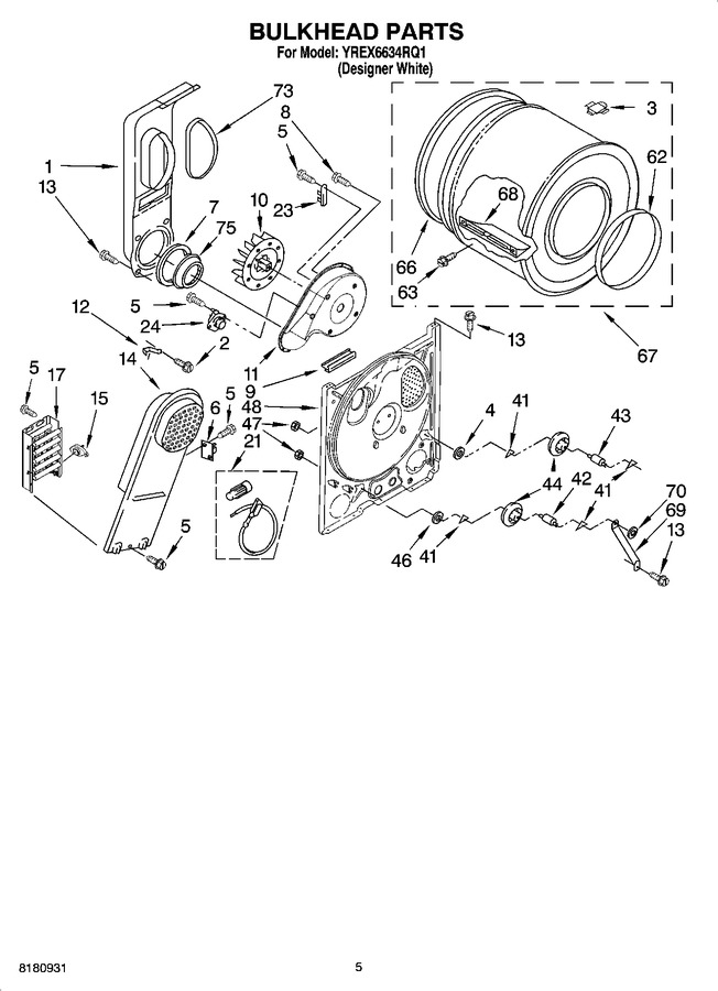 Diagram for YREX6634RQ1