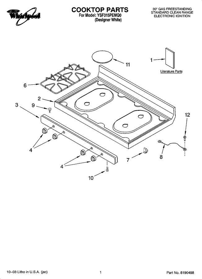 Diagram for YSF315PEMQ0