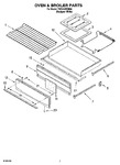 Diagram for 05 - Oven & Broiler Parts