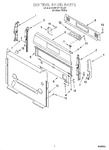 Diagram for 02 - Control Panel Parts