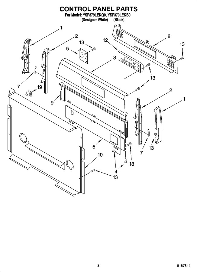 Diagram for YSF379LEKB0