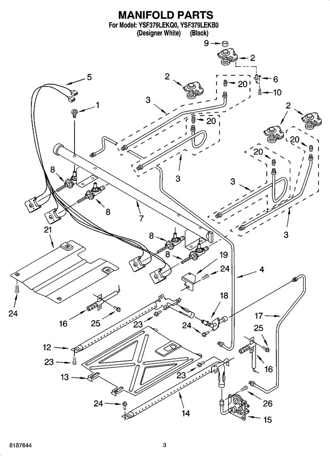 Diagram for YSF379LEKB0