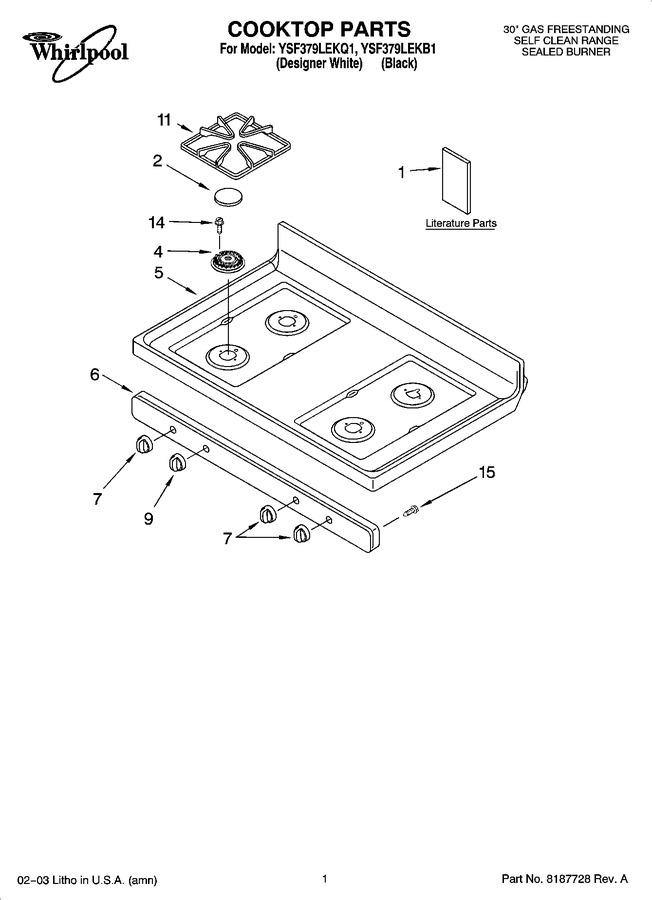 Diagram for YSF379LEKQ1