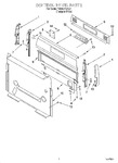 Diagram for 02 - Control Panel Parts