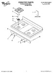 Diagram for 01 - Cooktop Parts