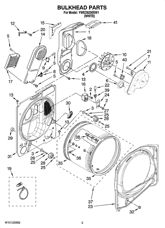 Diagram for YWED6200SW1