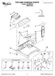 Diagram for 01 - Top And Console Parts